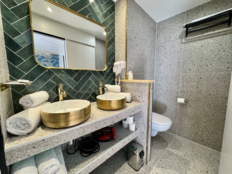 Cuarto de baño de la Habitación Gold Premium