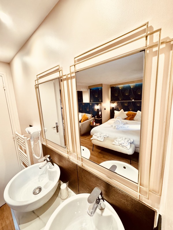 Salle de bain de la chambre Silver